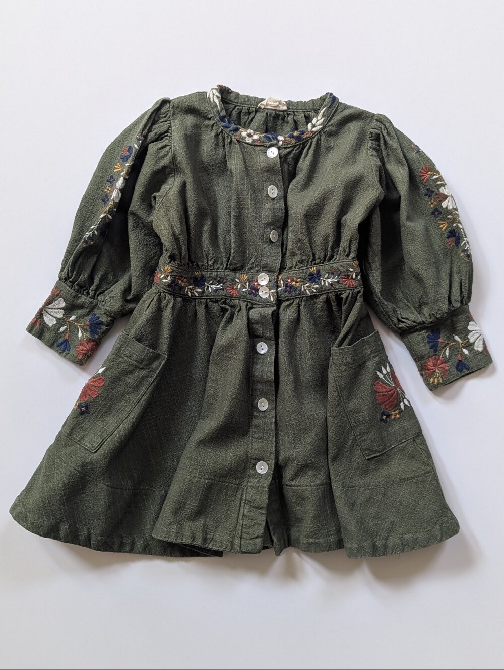 Lali Kids Blair Dress Cypress 2yr